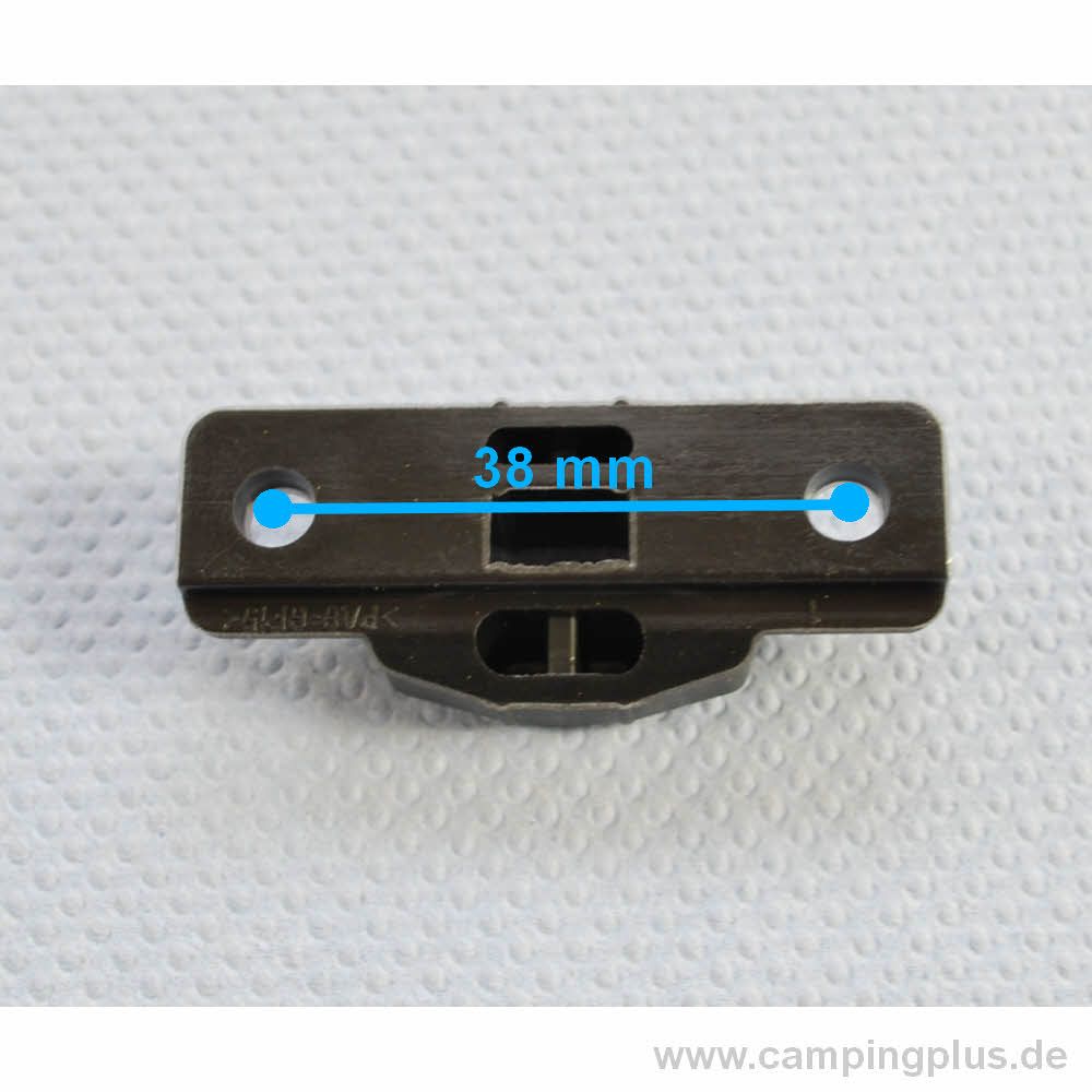 Hobby Verschlussplatte schwarz (2004 - 2026)