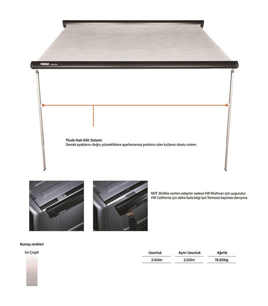 Thule Omnistor 5102 Manuel T5/T6