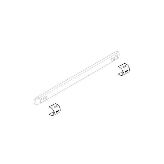 Thule Abdeckkappe Befestigungsschiene für Fahrradträger, 2 Stk (Nr.307328)