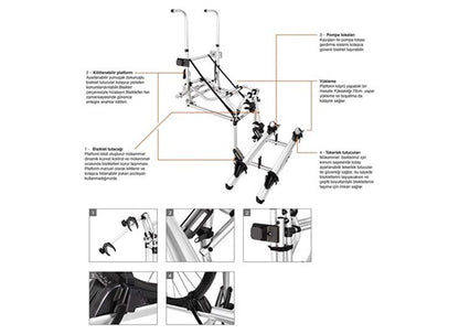 Lift V16 Motor Bisiklet Taşıyıcı