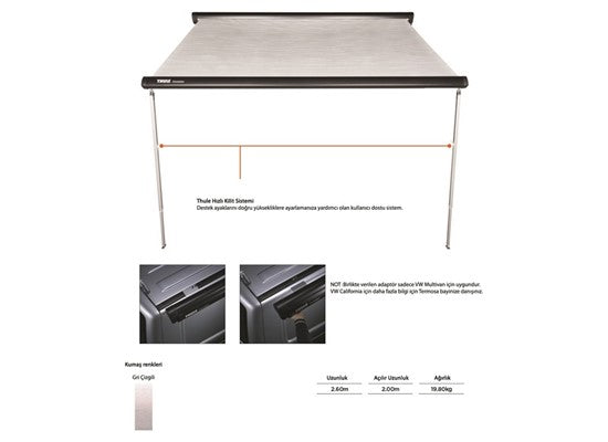 Thule Omnistor 5102 Manuel T5/T6