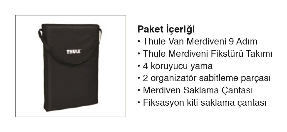 Thule Teleskopik Merdiven 9 Adım