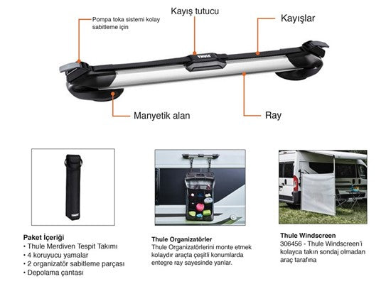 Thule Teleskopik Merdiven 9 Adım
