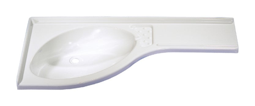 Fiber Sol Banyo Lavabosu