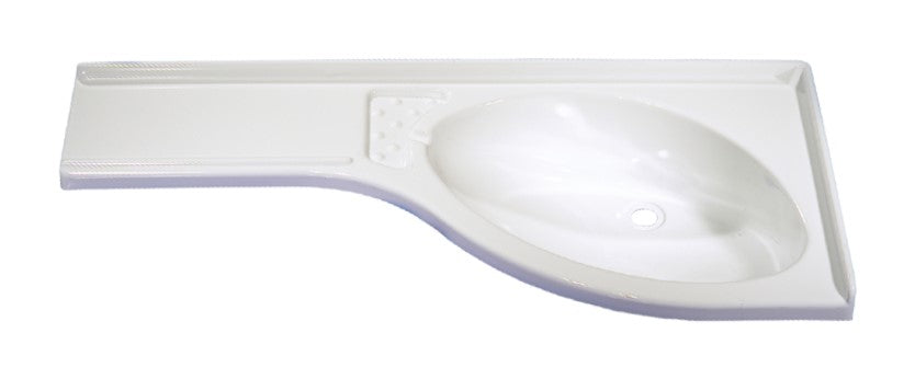 Fiber Sağ Banyo Lavabosu