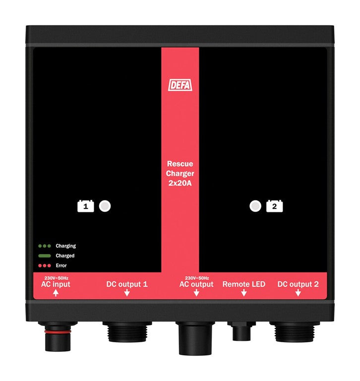 DEFA RescueCharger 2x20A
