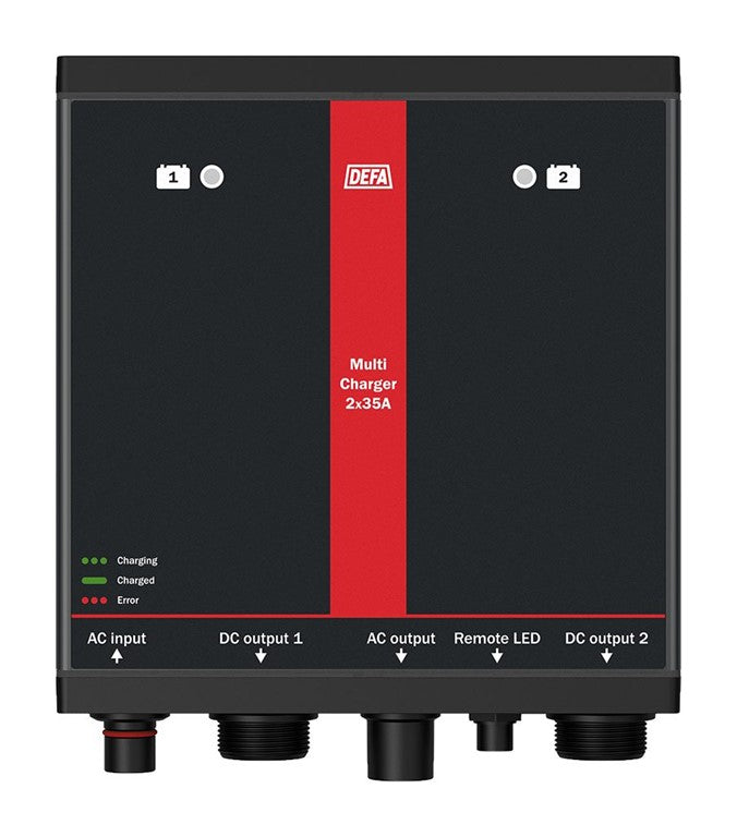 DEFA MultiCharger 2x35A