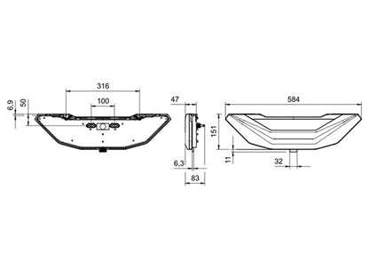 Çok Fonksiyonlu LED - L 3600 Black