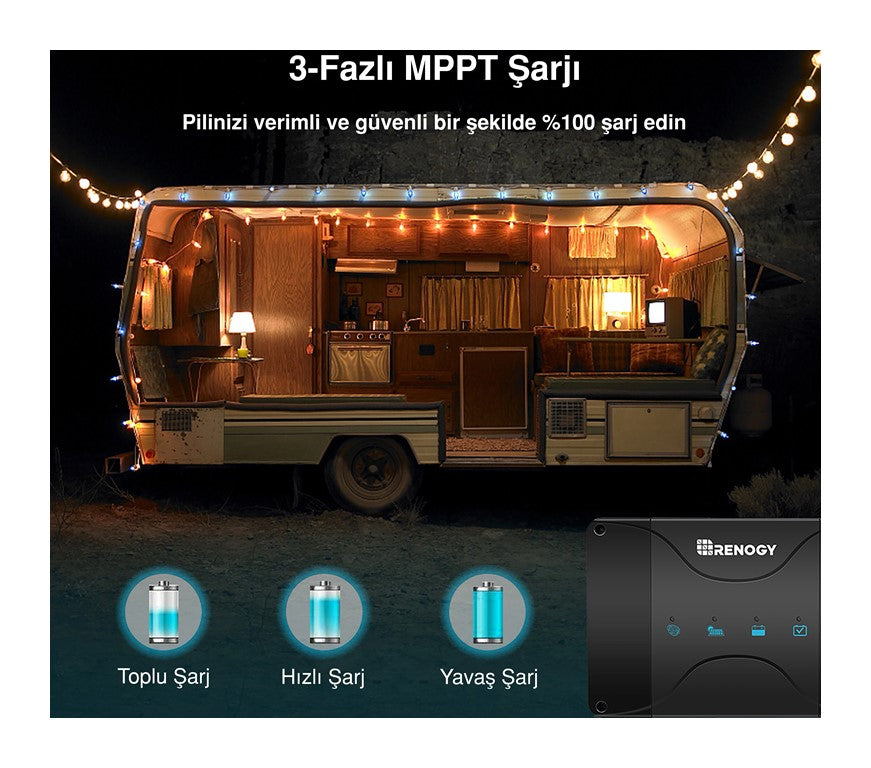 Akü Şarj Cihazı MPPT (50A)