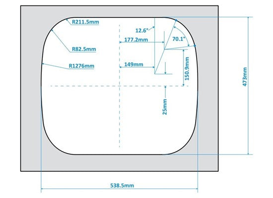 Üç Gözlü Cam Kapaklı Ocak HOB169