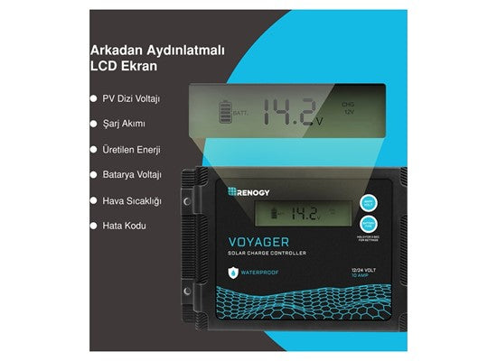 Voyager Solar Şarj Kontrol Cihazı (20A)