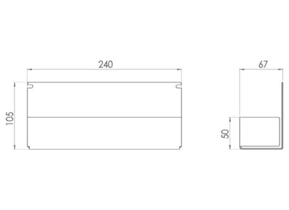 Dekoratif Siyah Raf Bc1F 0001