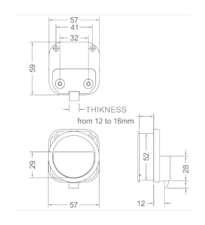 Çekmeli Metal Kol - V2281