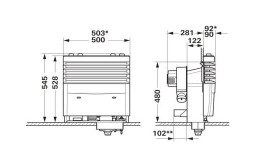 S3004 Gazlı Karavan Isıtıcı