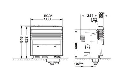 S3004 Gazlı Karavan Isıtıcı