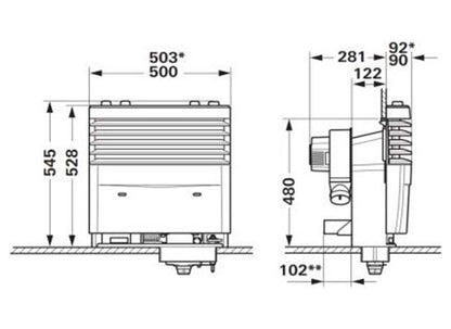 S3004 Gazlı Karavan Isıtıcı
