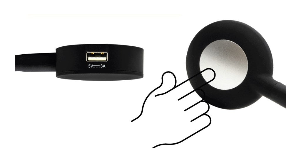 Esnek Spot Lamba - 2x USB