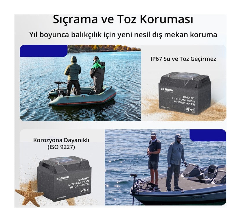 Lityum Akıllı Akü Pro (200 Ah)