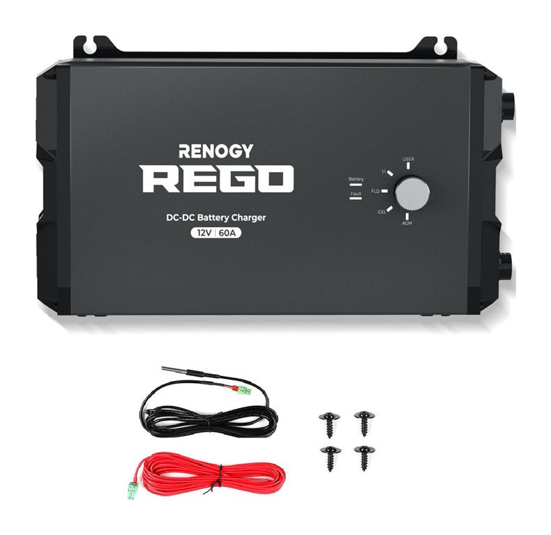 REGO 12V 60A DC-DC Battery Charger
